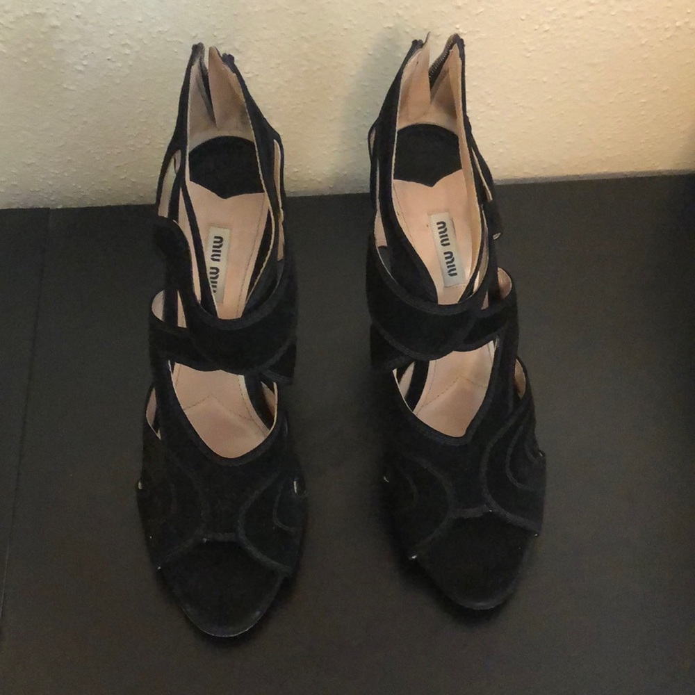 MIU MIU wedges